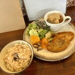 バルバルキッチンアメリ - 週替りランチ：洋風おでん＆ハーブチキンカツ(¥800)