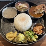 chamame - 料理写真:ダルのアクセントがなかなか面白い