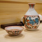 味ひろ - 熱燗で頂きました。