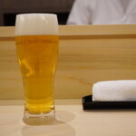 味ひろ - ◉生ビール