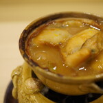 味ひろ - 味噌のコクを口馴染みやすくさせる柚子の香りが絶妙に寄り添う。 時間が経つほどにグツグツと温度を上げていく。