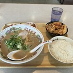 天下一品 - 唐揚げ定食　1200円