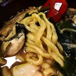 更科 - 更科 ＠佐野 かきにこみうどん うどん アップ