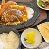 たから亭 - 名物和牛ハンバーグ+スペシャルセット海老フライ二尾