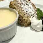 ブリアン - シフォンケーキとプリン
