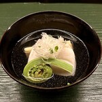 麻布室井 - 九絵と筍のお椀