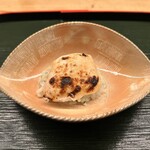 麻布室井 - 虎河豚の焼き白子