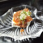 たかはし - クリームチーズの酒盗がけ