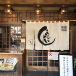 あなごめしうえの - 店舗外観（出口です）