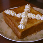 カフェリプル - ハニートーストセット＠税込1,000円