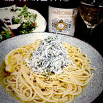 五十六 - シラス山盛りパスタ