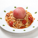 itarianresutorampittsuxeria - 丸ごとトマトと１０種類の野菜ソースパスタ