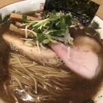 人力俥 - トロトロの鶏胸チャーシュー、豚チャーシューが旨い！