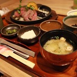 一入 - お味噌汁があると安心しますよね✨