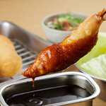 大阪新世界元祖串かつ だるま - 料理写真:二度漬け禁止ソース