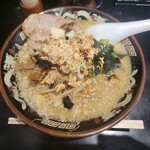 北海道らーめん みそ熊 - トッピング後