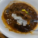 キッチン ブルー グローブ - と思ったが、シチューを添えて