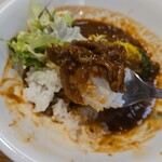 キッチン ブルー グローブ - シチューご飯