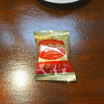 キッチン ブルー グローブ - お菓子のアップ