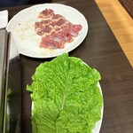 鶏の焼肉 ピリ辛鶏 - 