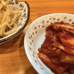 福来 中華料理 - ナムルとキムチ