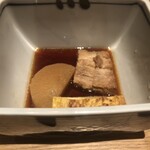 RIVA - 六穀豚と大根と玉子のかえし煮（アップ）