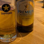 すし うおいち - ノンアルビール 550円(2025年2月)