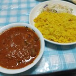 サイダーバ - ゴアフィッシュカレー1100円、ライス