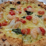 石窯PIZZAバル 四季 - えび＆バジル(テイクアウト)