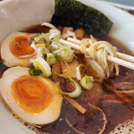 中華蕎麦 日暈 - 煮干蕎麦　醤油　味玉トッピング～☆
