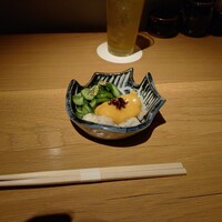 うずら - こりこりしたやつの和え物