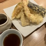 寿司と天ぷらとわたくし - 天ぷら盛り合わせ