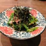 我恵你好 - ホタルイカ＆菜の花 からしネギダレ和え