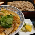 嘉司屋 - 白金豚かつ丼+もり