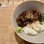 麺工房 うしっし - 牛タン煮込み茶漬け