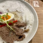 麺工房 うしっし - 肉特盛 ソルロンタンラーメン