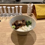 麺工房 うしっし - 牛タン煮込み茶漬け
