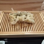 天ぷら上村 - 穴子