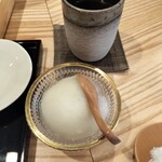 天ぷら上村 - 大根おろしも美味しいこと