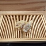 天ぷら上村 - ハマグリ