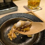 奥 - フグ白子雲丹シャリ