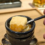 奥 - 半熟イクラの茶碗蒸し