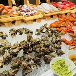海鮮ブッフェダイニング 銀座八芳 - 