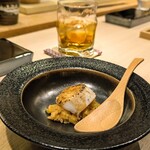 奥 - フグ白子雲丹シャリ