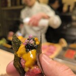 奥 - トロタクと雲丹とキャビア