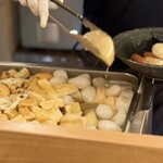 京出汁おでんと旬菜天ぷら 鳥居くぐり 新宿店 - 