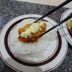 洋庖丁 - カキフライ定食（大盛）1,150円