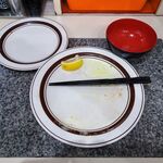 洋庖丁 - カキフライ定食（大盛）1,150円