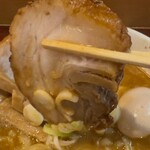 超多加水純手打ち麺 仁しむら - 極厚チャーシュー