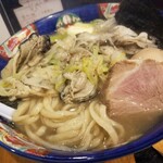 塩そば専門店 桑ばら - 地御前産牡蠣のネギ塩バター